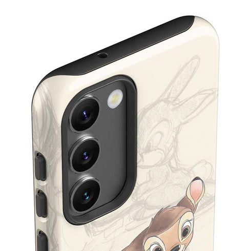 Disney Bambi Sketched Portrait Galaxy S23 Plus Pro Case