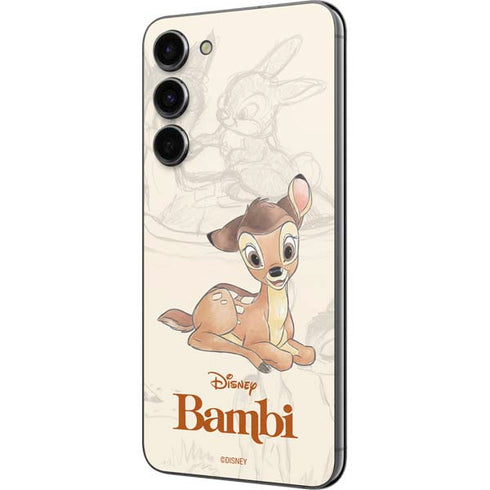 Disney Bambi Sketched Portrait Galaxy S23 Plus Skin