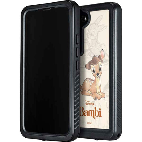 Disney Bambi Sketched Portrait Galaxy S23 Plus Waterproof Case