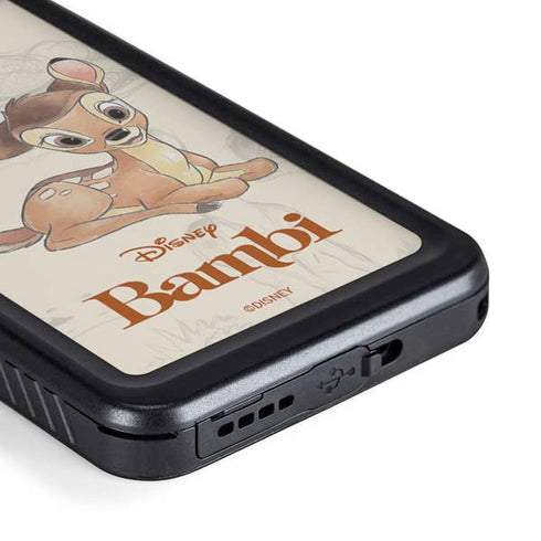 Disney Bambi Sketched Portrait Galaxy S23 Waterproof Case