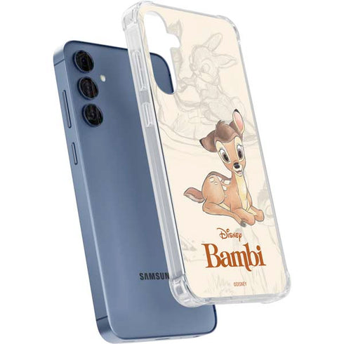 Disney Bambi Sketched Portrait Galaxy S24 Clear Case