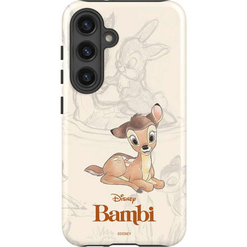 Disney Bambi Sketched Portrait Galaxy S24 Plus Impact Case