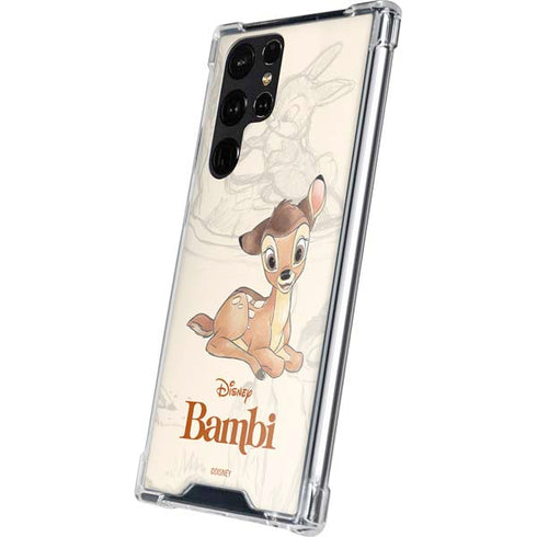 Disney Bambi Sketched Portrait Galaxy S24 Ultra Clear Case