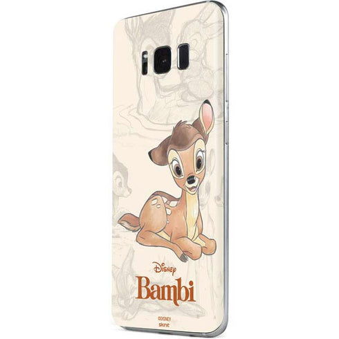 Disney Bambi Sketched Portrait Galaxy S8 Plus Skin