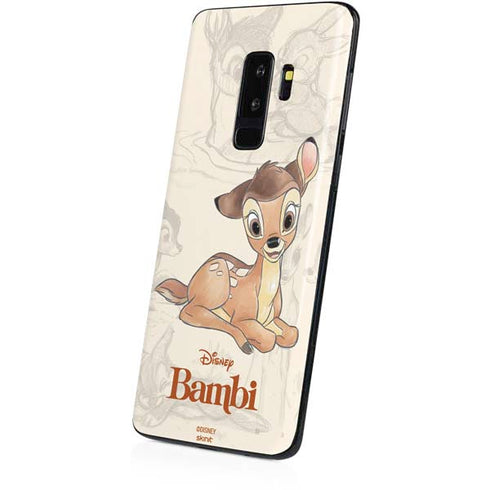 Disney Bambi Sketched Portrait Galaxy S9 Plus Skin