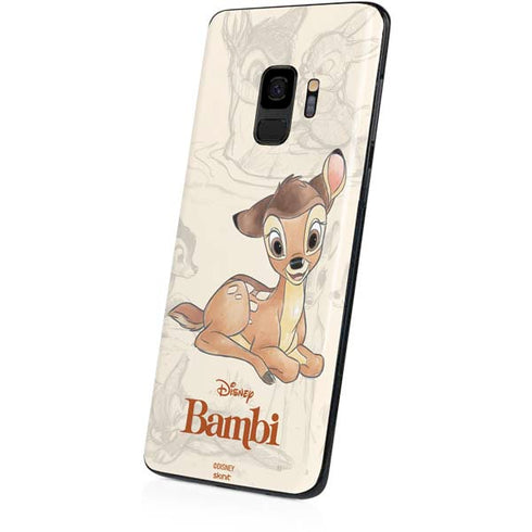 Disney Bambi Sketched Portrait Galaxy S9 Skin