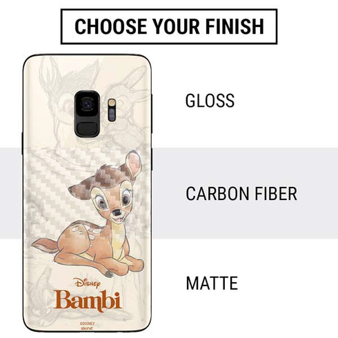 Disney Bambi Sketched Portrait Galaxy S9 Skin
