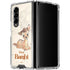 Disney Bambi Sketched Portrait Galaxy Z Fold4 5G Clear Case