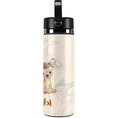 Disney Bambi Sketched Portrait Hydro Flask 20oz Wide Mouth Skin