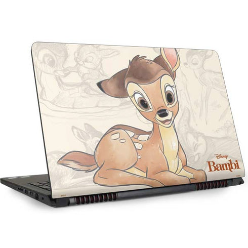Disney Bambi Sketched Portrait Dell Inspiron Skin