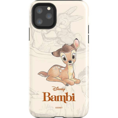 Disney Bambi Sketched Portrait iPhone 11 Pro Max Impact Case