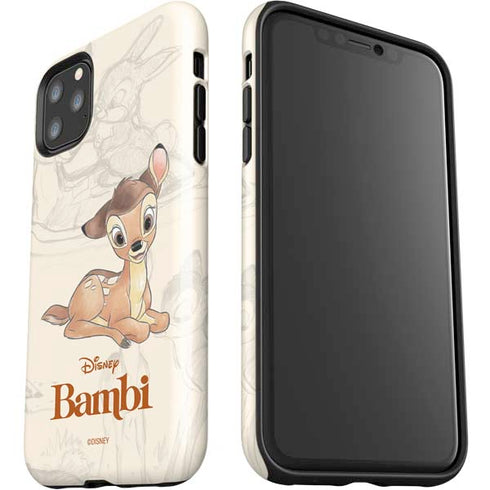 Disney Bambi Sketched Portrait iPhone 11 Pro Max Impact Case
