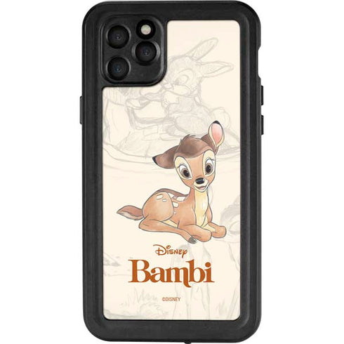 Disney Bambi Sketched Portrait iPhone 11 Pro Max Waterproof Case