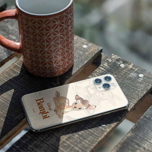 Disney Bambi Sketched Portrait iPhone 11 Pro Skin