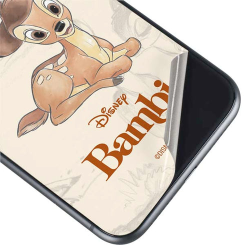 Disney Bambi Sketched Portrait iPhone 11 Skin