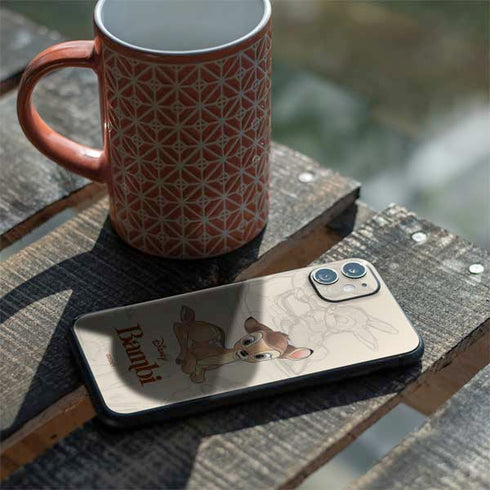 Disney Bambi Sketched Portrait iPhone 11 Skin