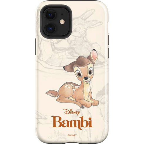 Disney Bambi Sketched Portrait iPhone 12 Impact Case
