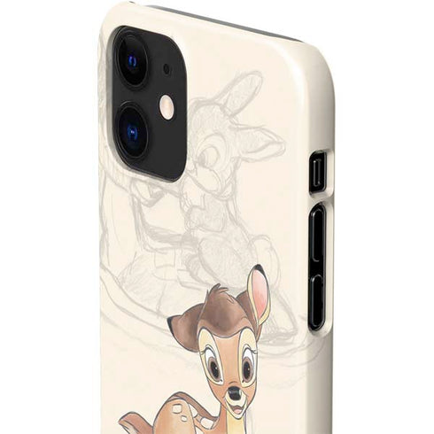 Disney Bambi Sketched Portrait iPhone 12 Mini Lite Case