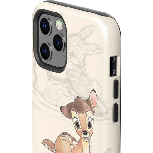 Disney Bambi Sketched Portrait iPhone 12 Pro Impact Case