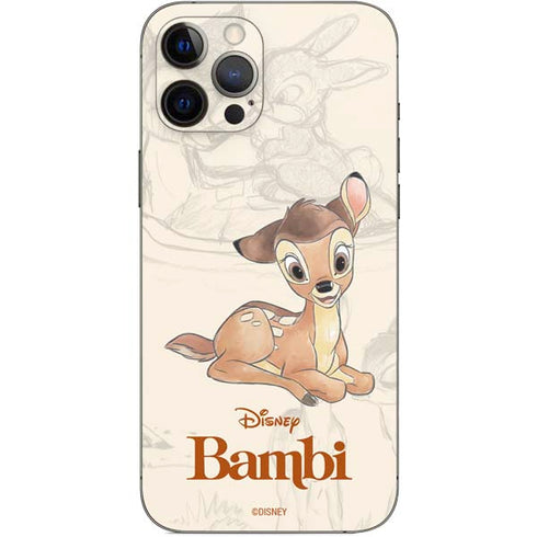 Disney Bambi Sketched Portrait iPhone 12 Pro Max Skin