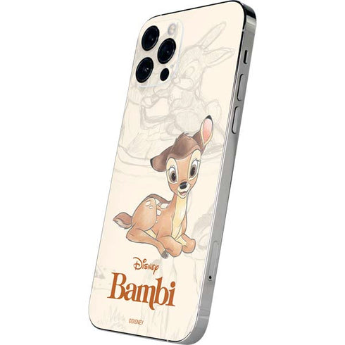 Disney Bambi Sketched Portrait iPhone 12 Pro Max Skin
