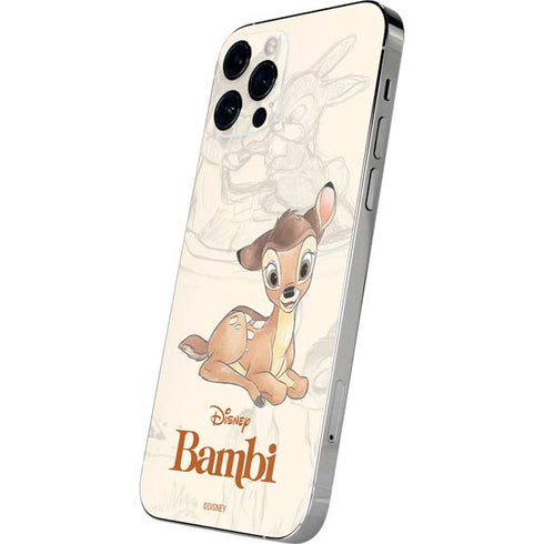 Disney Bambi Sketched Portrait iPhone 12 Pro Skin