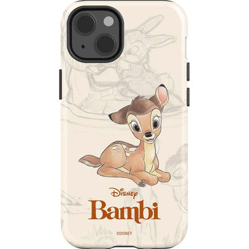 Disney Bambi Sketched Portrait iPhone 14 Impact Case