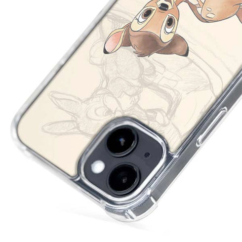 Disney Bambi Sketched Portrait iPhone 14 Plus MagSafe Case