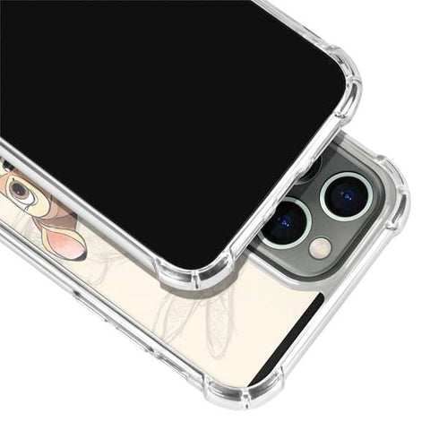Disney Bambi Sketched Portrait iPhone 14 Pro Clear Case