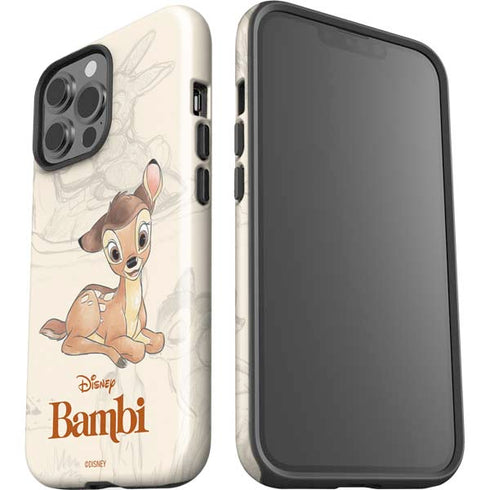 Disney Bambi Sketched Portrait iPhone 14 Pro Max Impact Case