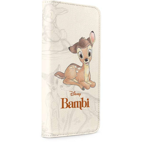 Disney Bambi Sketched Portrait iPhone 15 Pro Max Folio Case
