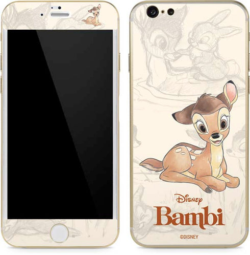 Disney Bambi Sketched Portrait iPhone 6/6s Skin