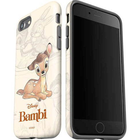 Disney Bambi Sketched Portrait iPhone SE (2nd & 3rd Gen) Pro Case
