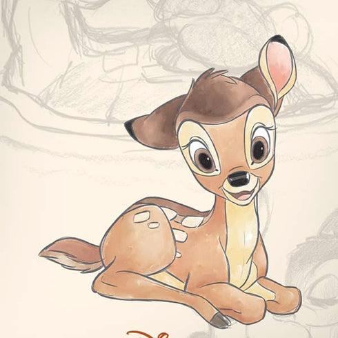 Disney Bambi Sketched Portrait iPhone XS Skin