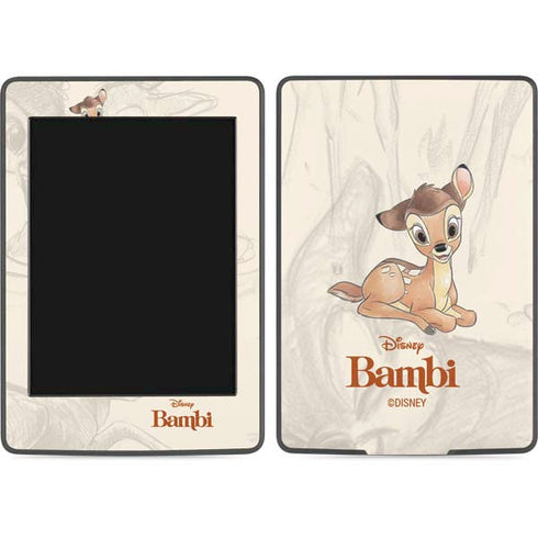 Disney Bambi Sketched Portrait Amazon Kindle Skin
