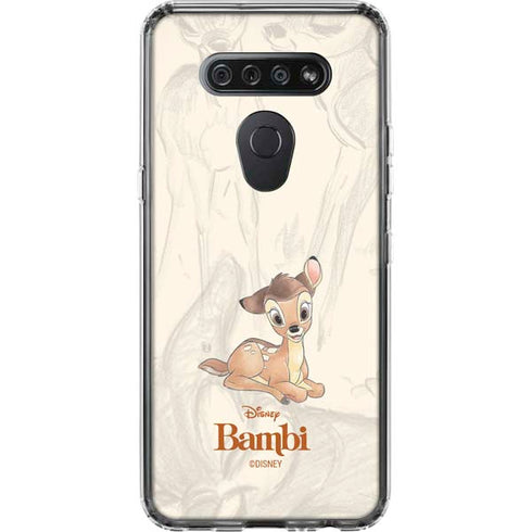 Disney Bambi Sketched Portrait LG K51/Q51 Clear Case