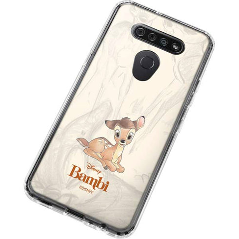 Disney Bambi Sketched Portrait LG K51/Q51 Clear Case