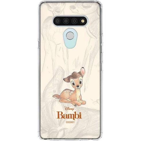 Disney Bambi Sketched Portrait LG Stylo 6 Clear Case