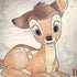 Disney Bambi Sketched Portrait Apple MacBook Pro 15-inch Skin