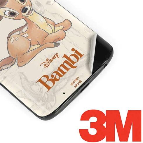 Disney Bambi Sketched Portrait Moto G6 Skin