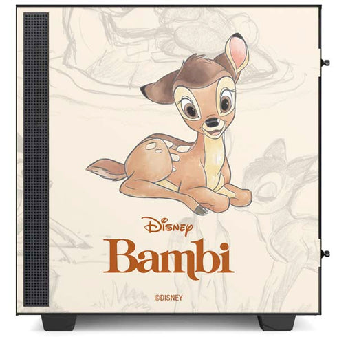 Disney Bambi Sketched Portrait NZXT H510 Compact ATX Mid-Tower Case Skin