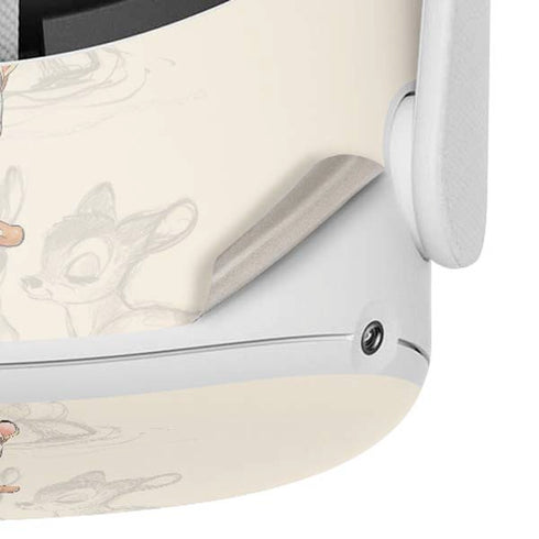 Disney Bambi Sketched Portrait Oculus Quest 2 Skin
