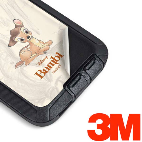 Disney Bambi Sketched Portrait Otterbox Defender Galaxy Skin