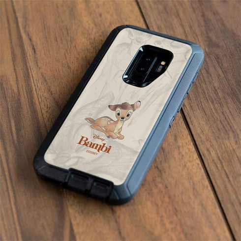 Disney Bambi Sketched Portrait Otterbox Defender Galaxy Skin