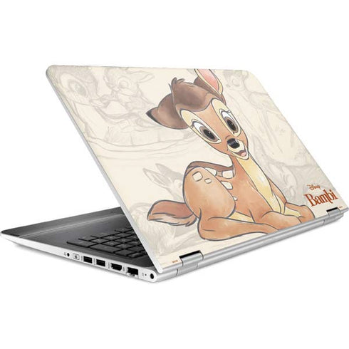 Disney Bambi Sketched Portrait HP Pavilion Skin