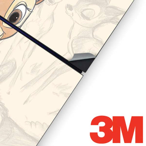 Disney Bambi Sketched Portrait PS4 Console and Controller Bundle Skin