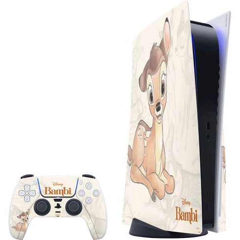 Disney Bambi Sketched Portrait PS5 Bundle Skin