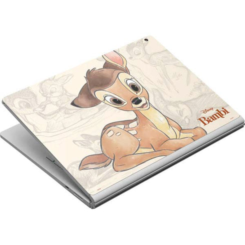 Disney Bambi Sketched Portrait Surface Book Skin