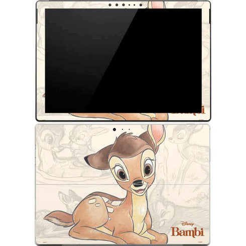 Disney Bambi Sketched Portrait Surface Pro 4 Skin