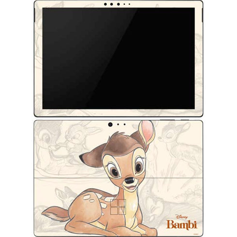 Disney Bambi Sketched Portrait Surface Pro 6 Skin